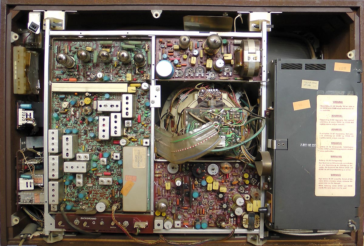 Philips S26K404/02 chassis K8 Swedish design tube television